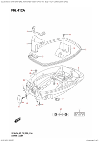 412A  -  Lower  Cover  (Df4A) (412A - ������ ����� ������� (Df4A))