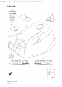420A - Engine Cover (Df4A) (420A -   () (Df4A))