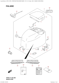 420C  -  Engine  Cover  (Df50A) (420C -   () (Df50A))