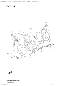 111A  -  Cylinder  Head (111A - ������� ����� ��������)