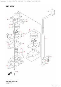 160A - Water Pump (160A - ������� �����)