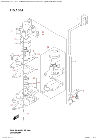 160A  -  Water  Pump (160A - ������� �����)