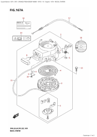 167A - Recoil Starter (167A - ���������� �������)