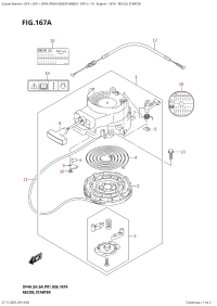 167A  -  Recoil  Starter (167A - ���������� �������)