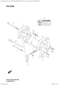 335A  -  Clamp  Bracket (335A - ��������� ������)