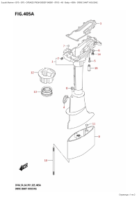 405A - Drive Shaft Housing (405A - ������ ���� ��������)