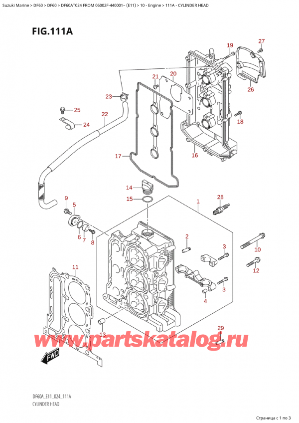  ,   , Suzuki Suzuki DF60A TS / TL FROM 06002F-440001~  (E11 024),   