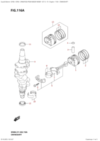 116A  -  Crankshaft (116A - )
