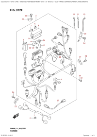 322E  -  Harness  (Df40Ast,Df40Asvt,Df60A,Df60Avt) (322E -   (Df40Ast, Df40Asvt, Df60A, Df60Avt))