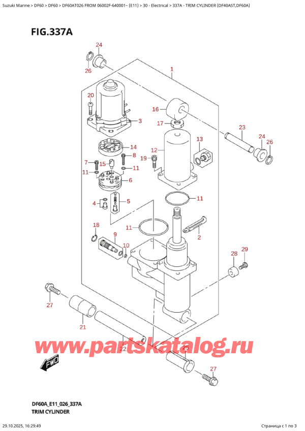  ,   ,  DF60A TS / TL FROM 06002F-640001~ (E11  026),   (Df40Ast, Df60A)