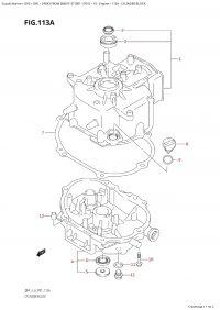 113A - Cylinder Block (113A - ���� ��������)