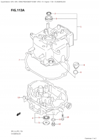 113A - Cylinder Block (113A -  )