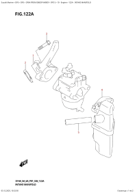 122A  -  Intake  Manifold (122A - �������� ���������)