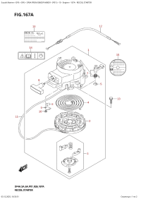 167A  -  Recoil  Starter (167A - ���������� �������)