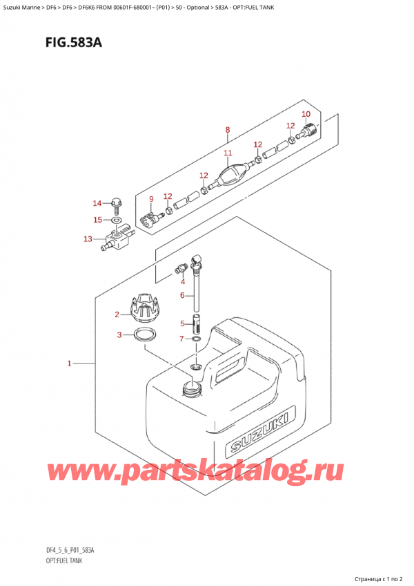   ,   , SUZUKI Suzuki DF6K6 FROM 00601F-680001~ (P01) - 2006  2006 , :  