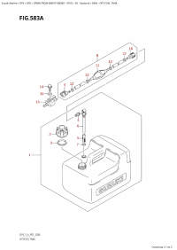 583A - Opt:fuel Tank (583A - :  )