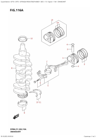 116A  -  Crankshaft (116A - )