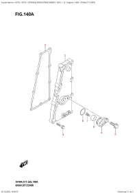 140A  -  Exhaust  Cover (140A -   )