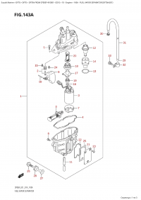 143A - Fuel Vapor Separator (Df70A:e01) (143A -    (Df70A: e01))