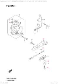163C  -  Throttle  Body  (Df70A,Df90A) (163C -   (Df70A, Df90A))