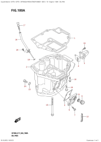 180A  -  Oil  Pan (180A -  )