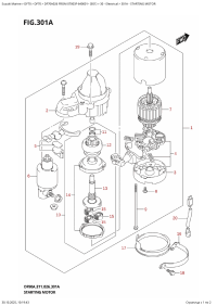 301A  -  Starting  Motor (301A -  )