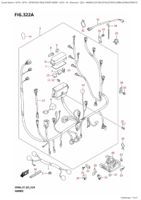 322A - Harness (Df70A,Df75A,Df70Ath,Df80A,Df90A,Df90Ath) (322A -   (Df70A, Df75A, Df70Ath, Df80A, Df90A, Df90Ath))