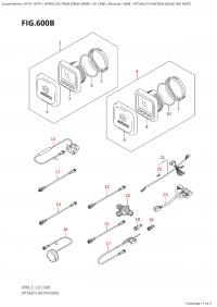 600B - Opt:multi Function Gauge  (See  Note) (600B - : multi Function Gauge (See Note))