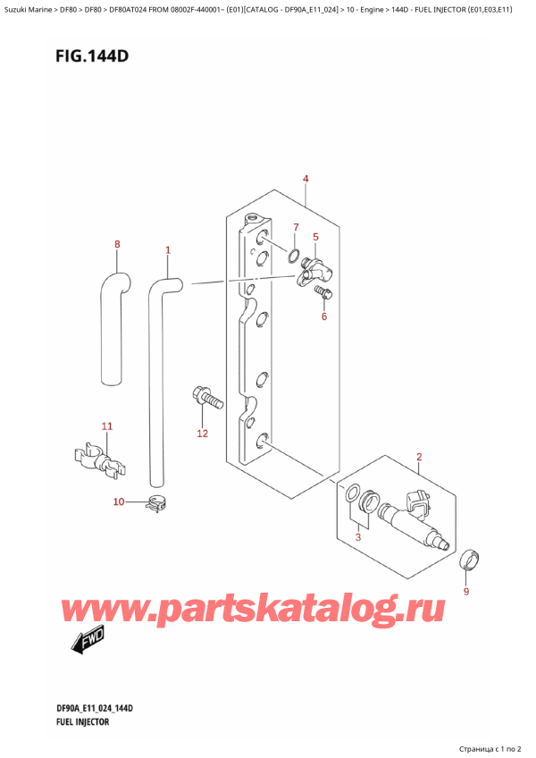  ,   , SUZUKI DF80A TL / TX FROM 08002F-440001~  (E01 024),   (E01, E03, E11)