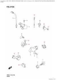 315A  -  Sensor  (Df70A,Df75A,Df70Ath,Df80A,Df90A,Df90Ath, (315A -  (Df70A, Df75A, Df70Ath, Df80A, Df90A, Df90Ath,)