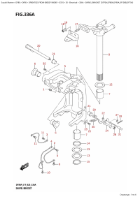 336A - Swivel Bracket (Df70A,Df80A,Df90A,Df100B,Df75A) (336A -   (Df70A, Df80A, Df90A, Df100B, Df75A))