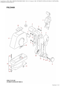 544A  -  Opt:remote  Control  Assy  Single  (1) ((Df70A,Df80A, (544A -    ,  (1) ( (Df70A, Df80A,)