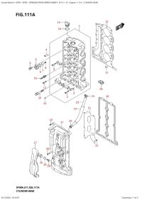 111A  -  Cylinder  Head (111A - ������� ����� ��������)