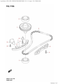 119A - Timing Chain (119A - Распределяющая цепь)