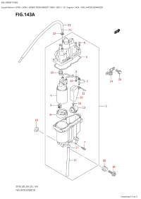 143A - Fuel Vapor Separator (143A -   )