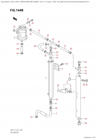 144B - Fuel  Injector (K1,K2,K3,K4,K5,K6,K7,K8,K9,K10,011) (144B -   (K1, K2, K3, K4, K5, K6, K7, K8, K9, K10, 011))