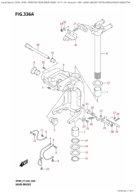 336A - Swivel Bracket (Df70A,Df80A,Df90A,Df100B,Df75A) (336A -   (Df70A, Df80A, Df90A, Df100B, Df75A))