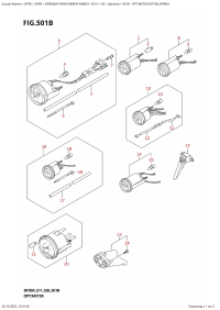 501B  -  Opt:meter  (Df70A,Df90A) (501B - :  (Df70A, Df90A))
