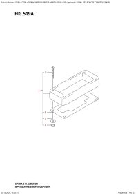 519A  -  Opt:remote  Control  Spacer (519A - �����: ������������� ���������� ���������)