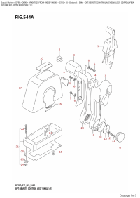 544A  -  Opt:remote  Control  Assy  Single  (1) ((Df70A,Df80A, (544A -    ,  (1) ( (Df70A, Df80A,)