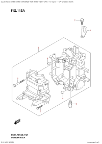 113A  -  Cylinder  Block (113A - ���� ��������)