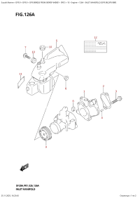 126A  -  Inlet  Manifold  (Df9.9B,Df9.9Br) (126A - �������� ��������� (Df9.9B, Df9.9Br))