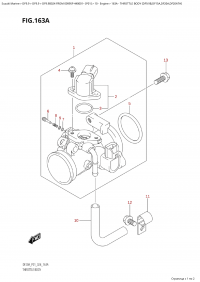 163A - Throttle  Body  (Df9.9B,Df15A,Df20A,Df20Ath) (163A -   (Df9.9B, Df15A, Df20A, Df20Ath))