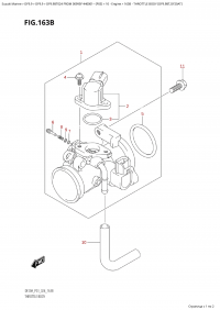 163B - Throttle Body (Df9.9Bt,Df20At) (163B -   (Df9.9Bt, Df20At))