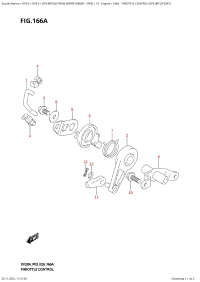 166A  -  Throttle  Control  (Df9.9Bt,Df20At) (166A - ���������� ��������� (Df9.9Bt, Df20At))