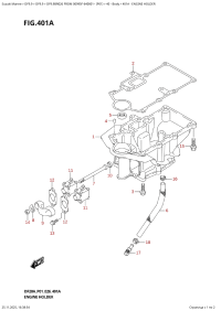 401A  -  Engine  Holder (401A - ��������� ���������)