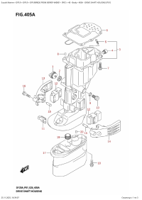 405A  -  Drive  Shaft  Housing  (P01) (405A - ������ ���� �������� (P01))