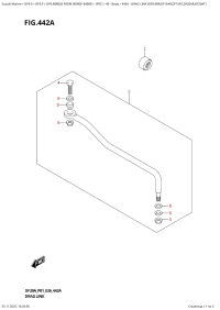 442A  -  Drag  Link  (Df9.9Br,Df15Ar,Df15At,Df20Ar,Df20At) (442A - ������������� ���� (Df9.9Br, Df15Ar, Df15At, Df20Ar, Df20At))