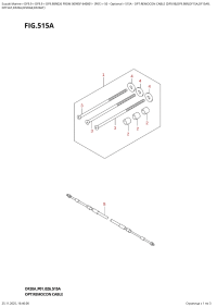 515A  -  Opt:remocon  Cable  (Df9.9B,Df9.9Br,Df15A,Df15Ar, (515A - �����: ���� �������������� ���������� (Df9.9B, Df9.9Br, Df15A, Df15Ar,)