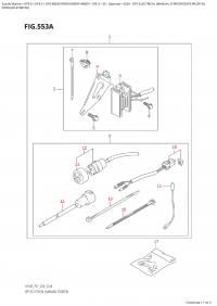 553A  -  Opt:electrical  (Manual  Starter)  ((Df9.9B,Df15A, (553A - :  ( ) ( (Df9.9B, Df15A,)